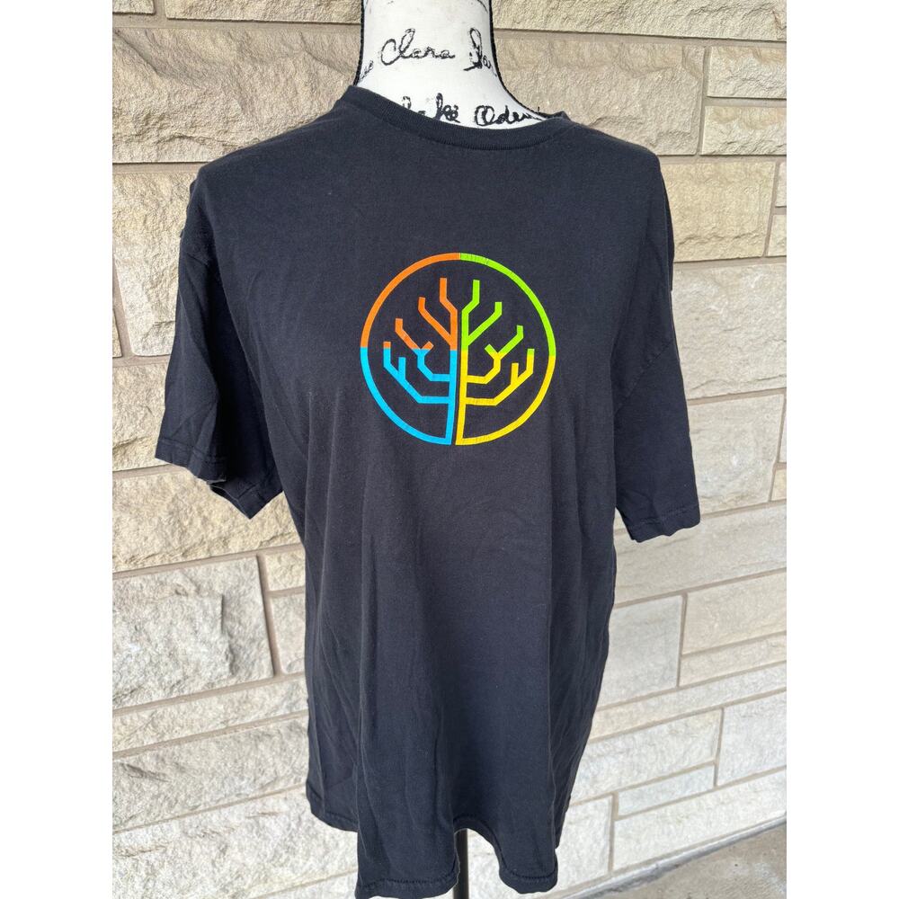 vintage Microsoft tee shirt distressed